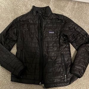 Patagonia womens down jacket polyester